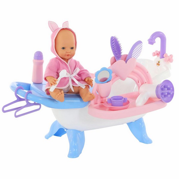 Продукт Polesie Вана с кукла и аксесоари - 0 - BG Hlapeta